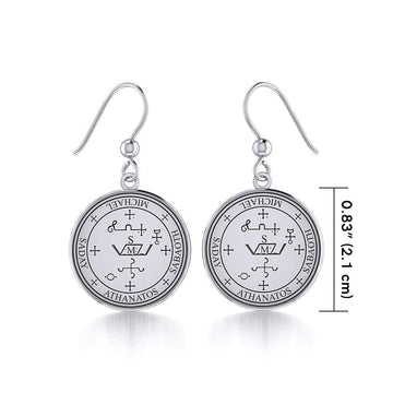 Archangel Michael Sigil Earrings TER1544 - Jewelry